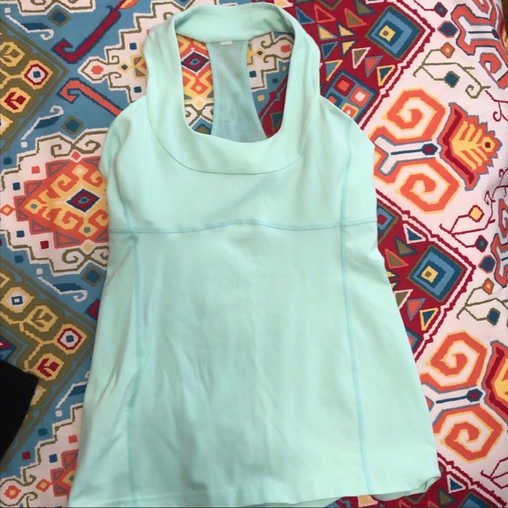 Lululemon Athletica Racerback Mesh Tank